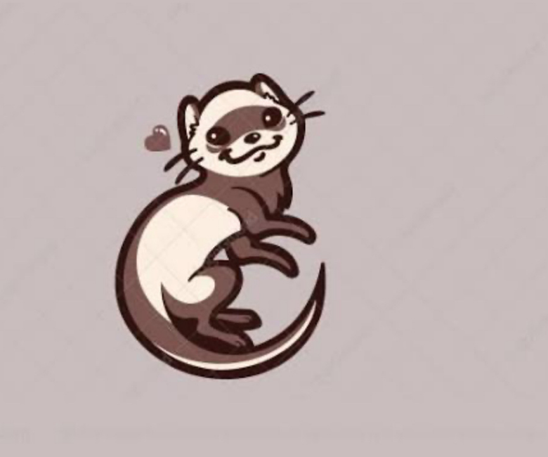 Loopy the ferret, our CEO